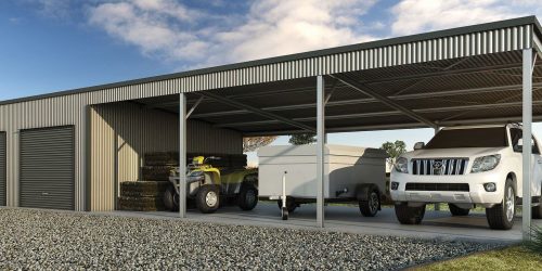 Wide_Span_Sheds_Banner_Skillion-Garaport